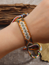 Load image into Gallery viewer, Colorblock Braided String Bracelet