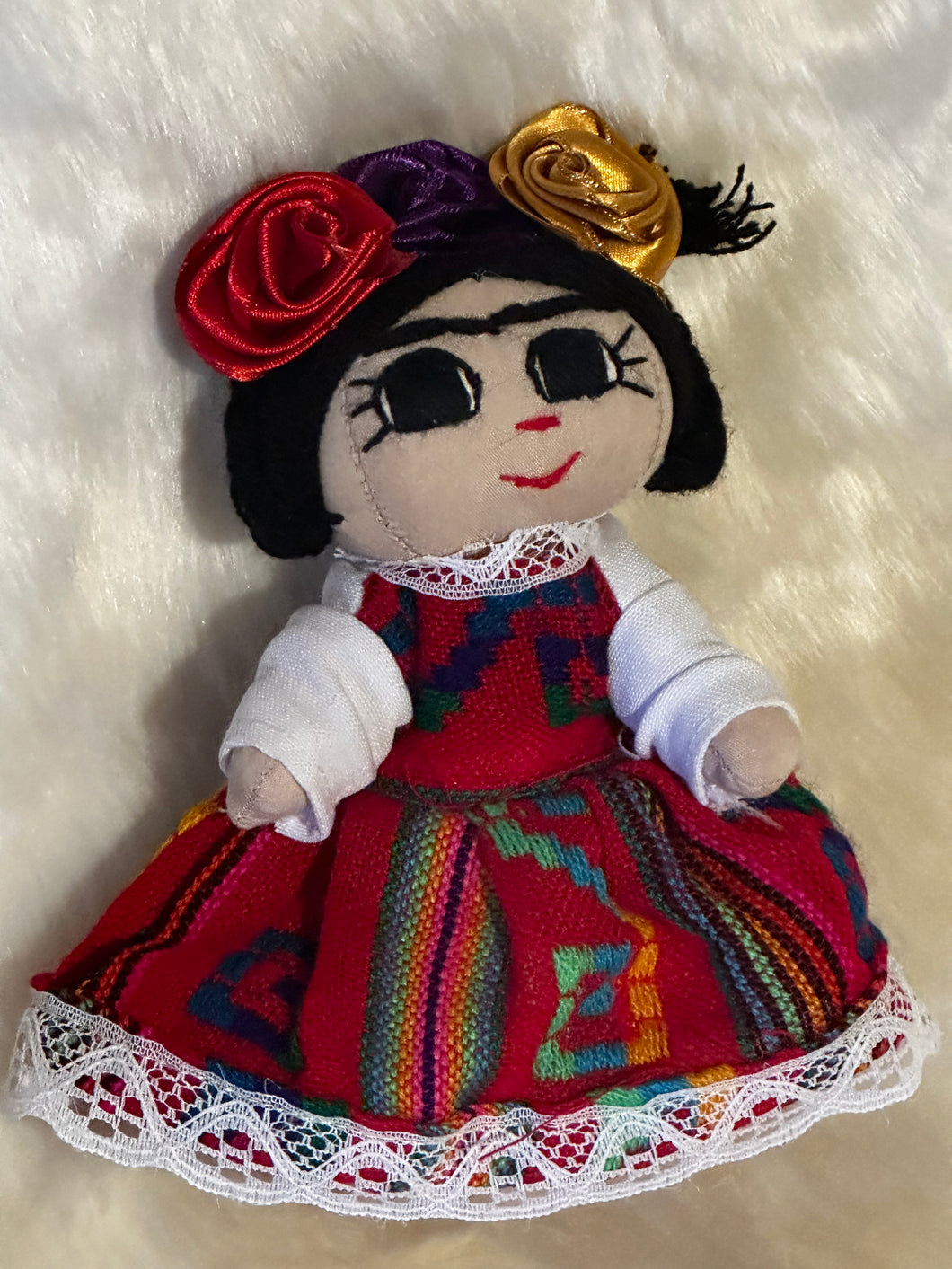 Colorful Freda Mexican Doll