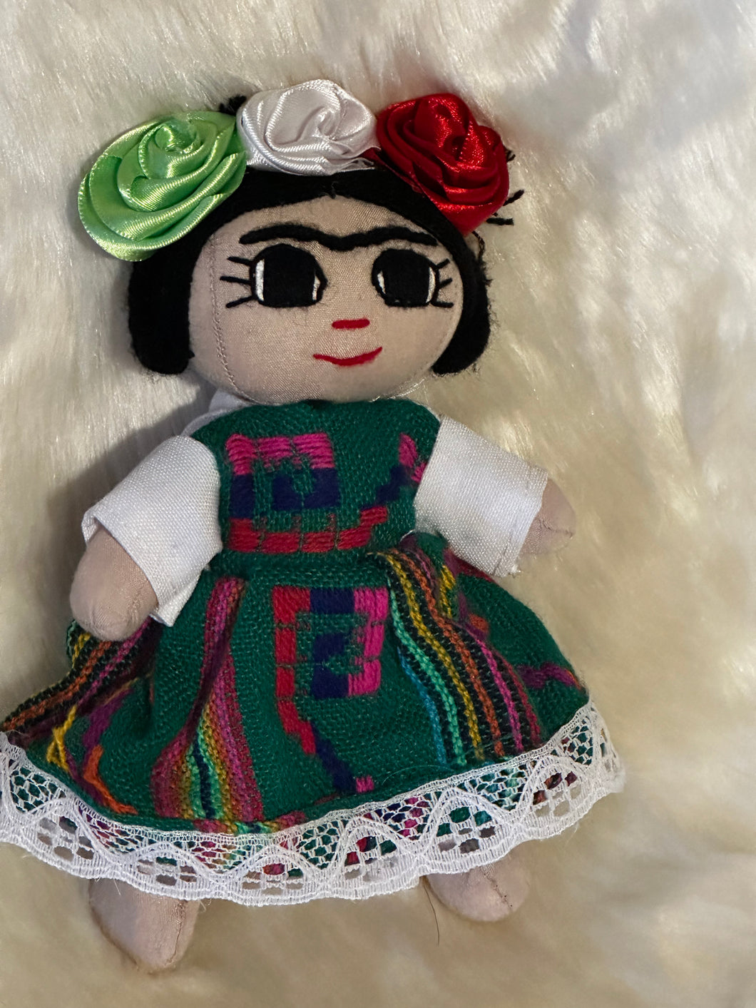 Colorful Freda Mexican Doll