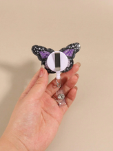 Load image into Gallery viewer, Butterfly Retractable I.D. Badge Holder
