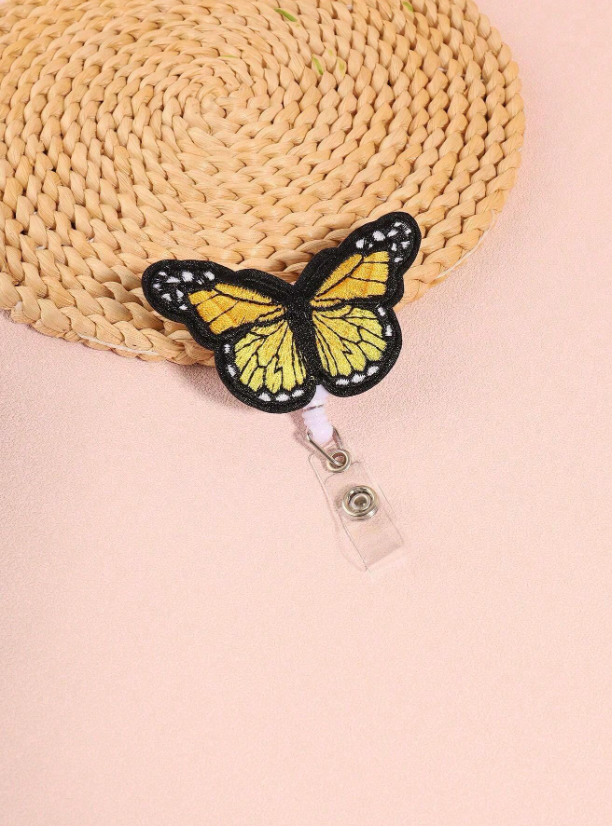 Butterfly Retractable I.D. Badge Holder