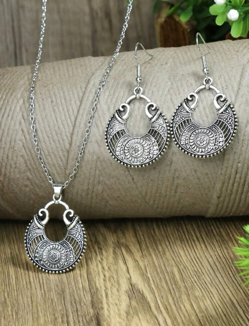 Necklace With Matching Earrings