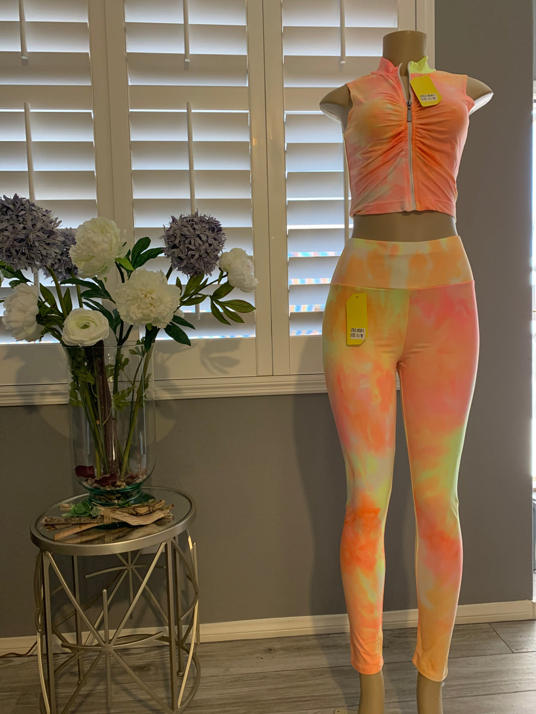 2 Piece Colorful Leggings