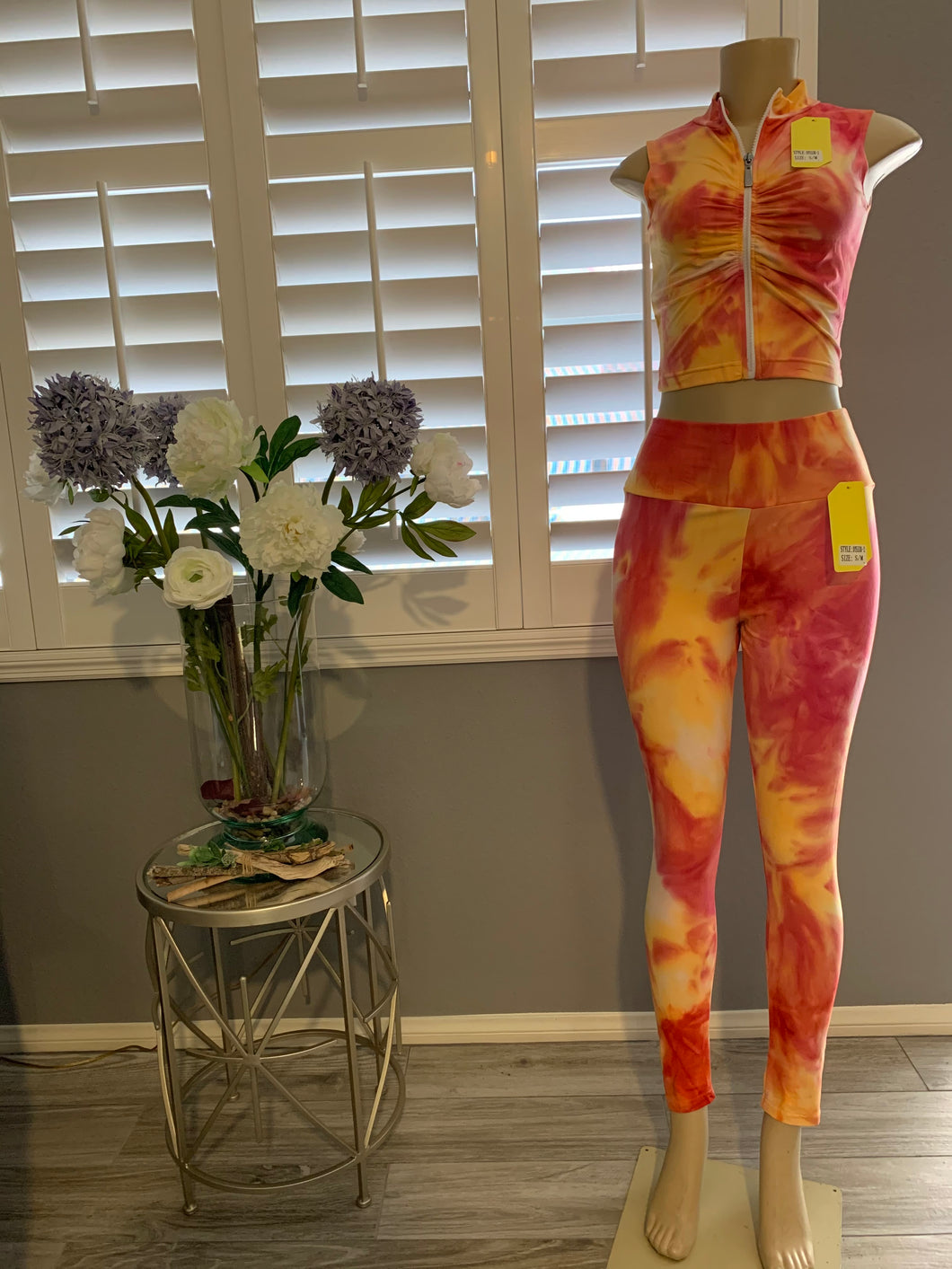 2 Piece Colorful Leggings