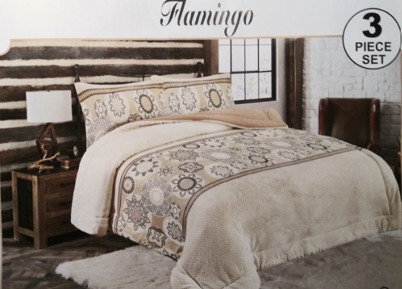 Thick Borrego Blanket 3 Piece Bed Set Verito s Clothing