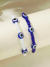 Load image into Gallery viewer, Friendship Evil Eye Decor Beaded Bracelet
