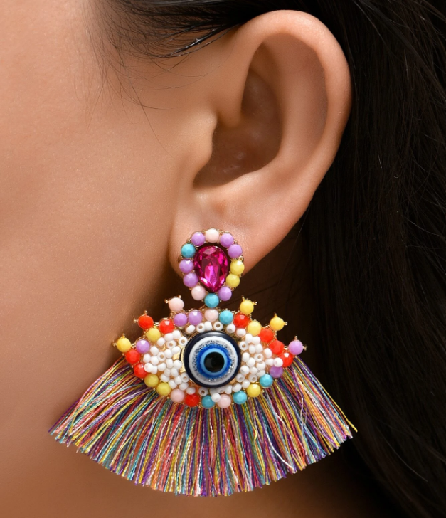 Eye Design Earrings