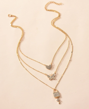 Load image into Gallery viewer, Layered Charm Necklace
