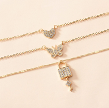 Load image into Gallery viewer, Layered Charm Necklace
