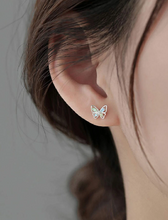 Load image into Gallery viewer, Butterfly Stud Earrings
