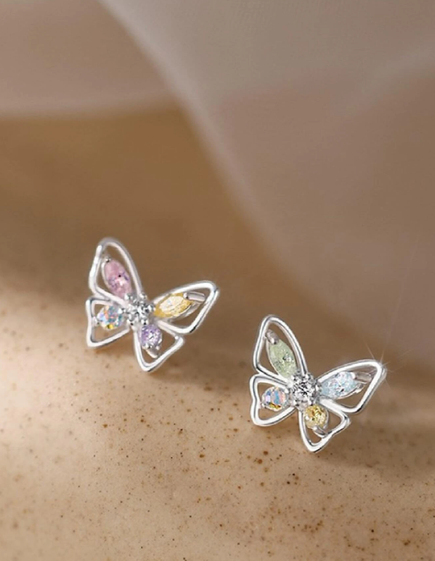 Butterfly Stud Earrings