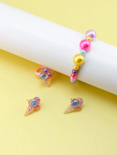 Load image into Gallery viewer, Ice Cream Cone 4 Piece Kids Decor Jewelry Set
