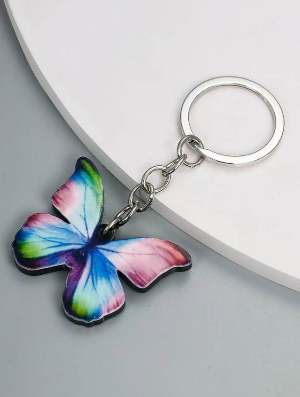 Butterfly Charm Key Chain