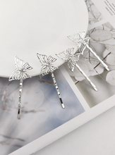 Load image into Gallery viewer, 4 Piece Butterfly Bobby Pin Set
